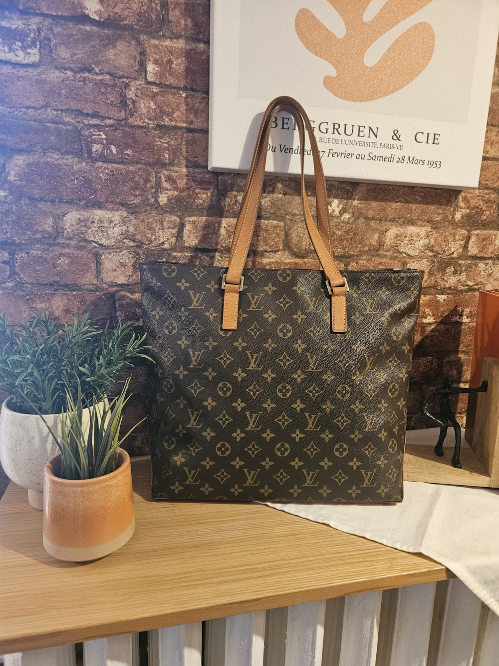 Authentic Louis Vuitton Monogram Tote Bag